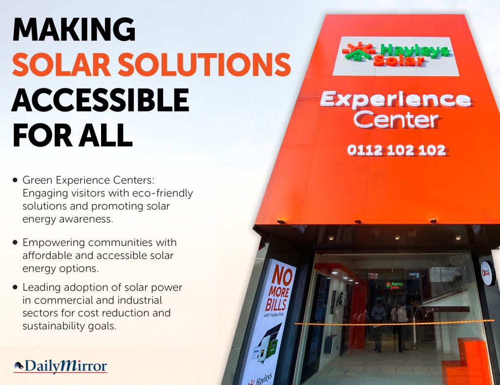 Hayleys Solar: The No.1 Solar Provider in Sri Lanka, making solar solutions accessible to all
