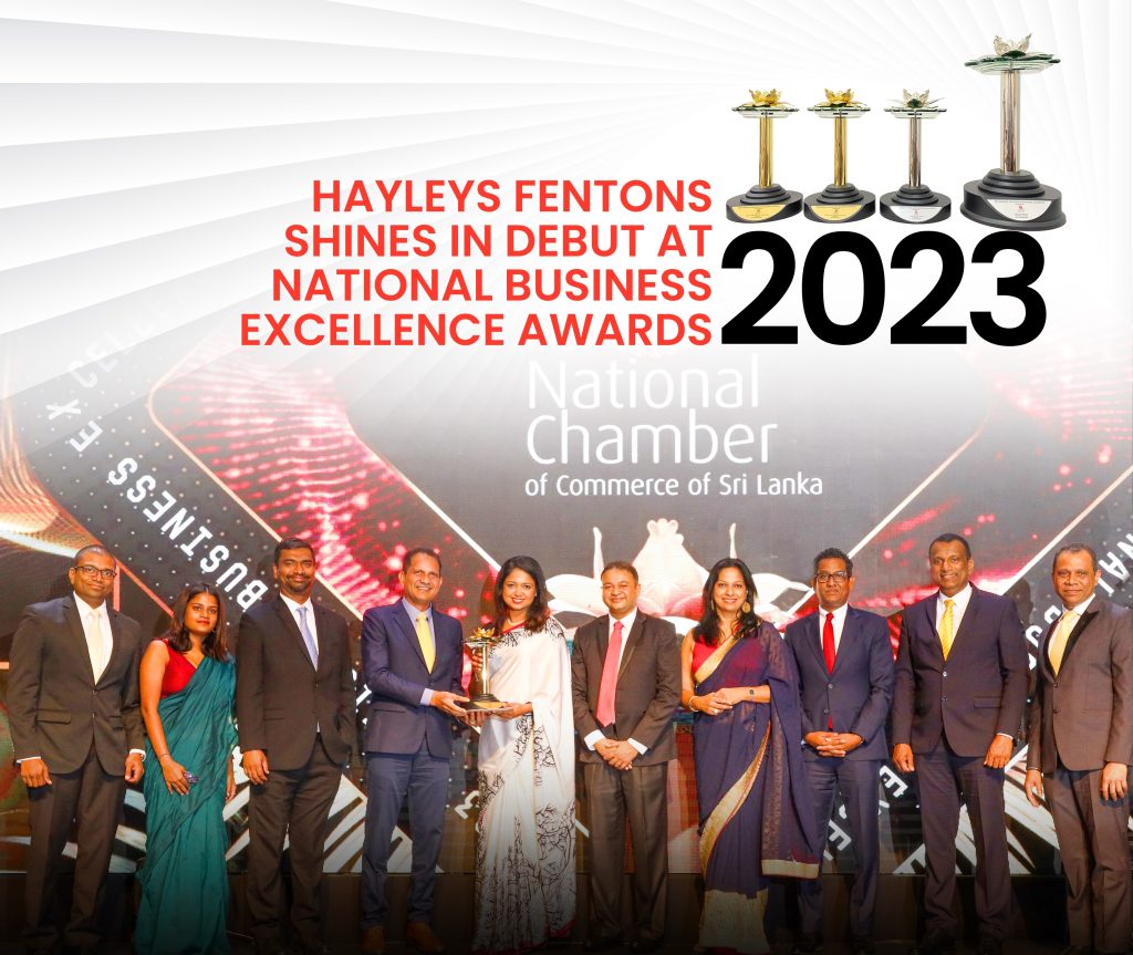 Hayleys Fentons Shines in debut at National Business Excellence Awards 2023