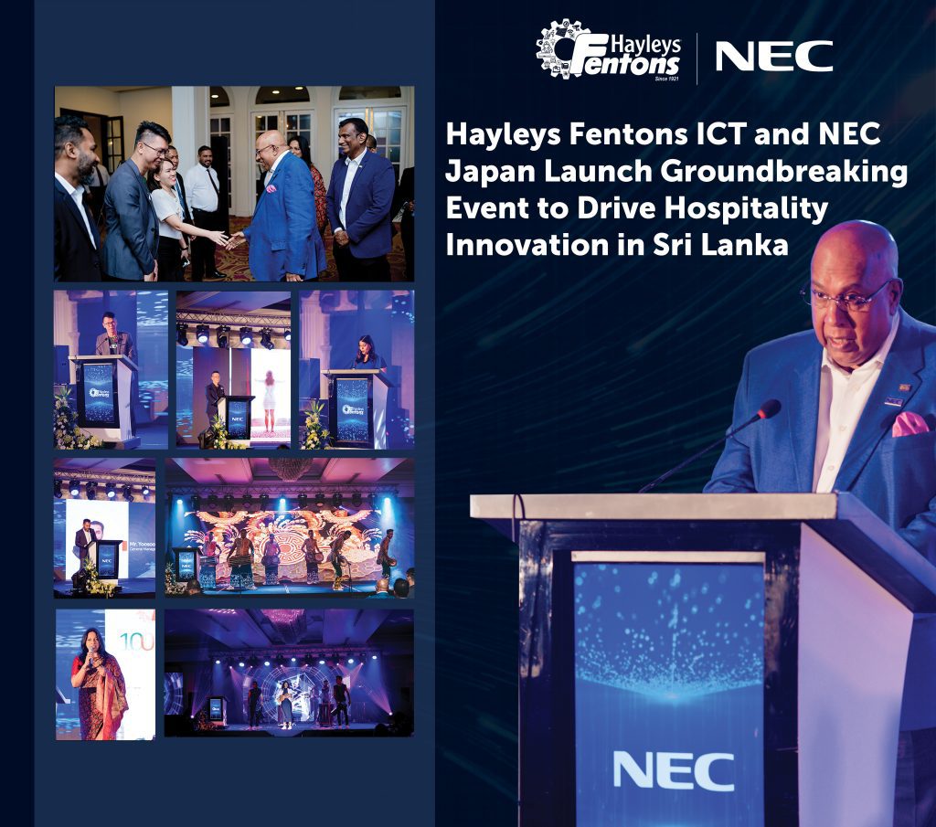 Hayleys Fentons ICT and NEC Japan Launch Groundbreaking Event to Drive Hospitality Innovation in Sri Lanka