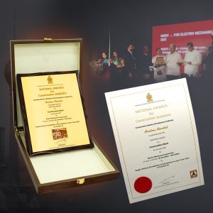 The Prestigious Merit Award at National Awards for Construction