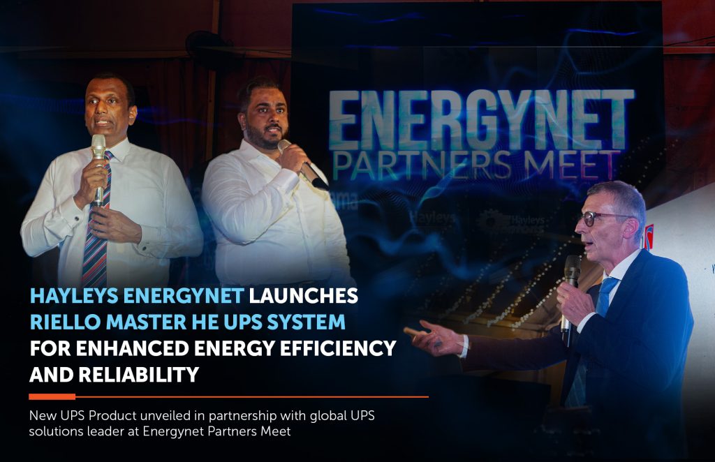 Hayleys Energynet launches Riello Master HE UPS System for enhanced  energy efficiency and reliability