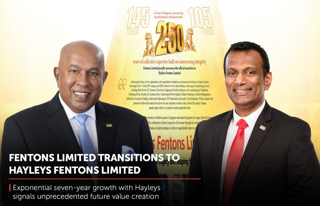 Fentons Limited transitions to Hayleys Fentons Limited