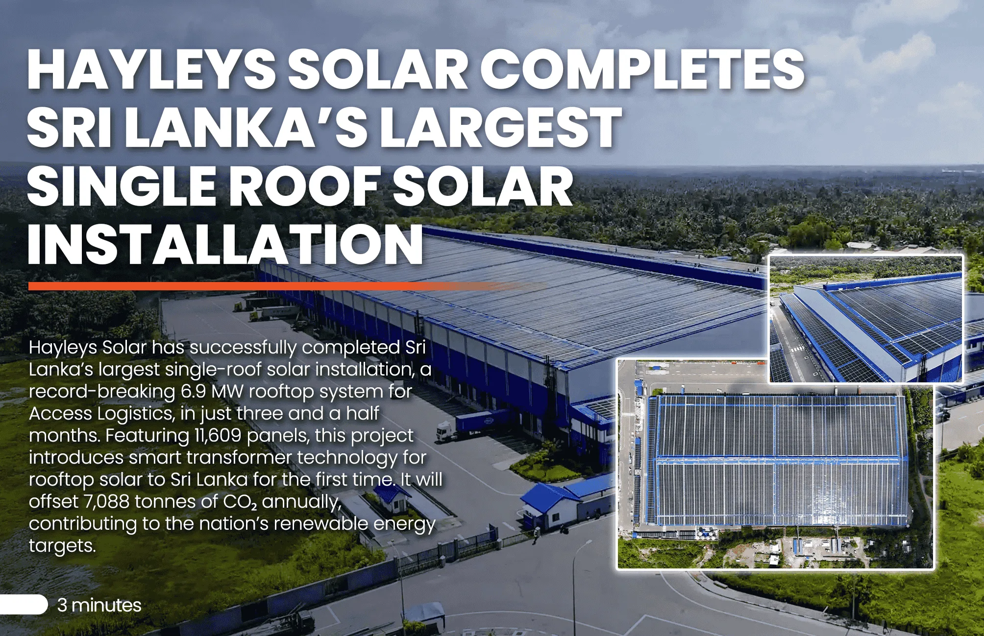Hayleys Solar completes Sri Lanka’s Largest Single Roof Solar Installation