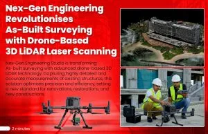 Drone LiDAR As-Built Surveying