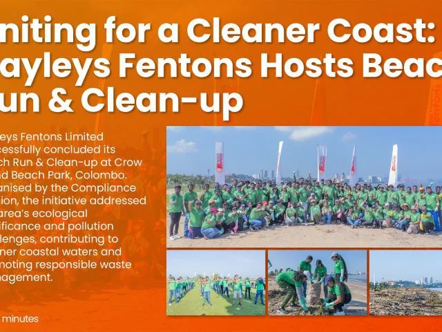 Uniting for a Cleaner Coast: Hayleys Fentons Hosts Beach Run & Clean-up