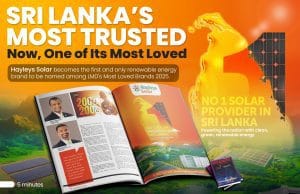 Sri Lanka’s Most Trusted in Solar