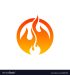 Fire logo vector, Flame logo design template, Icon symbol, Creative design